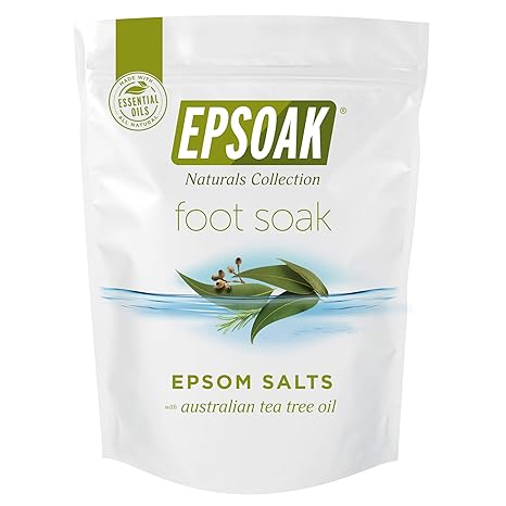 Amazon Com Tea Tree Oil Foot Soak With Epsoak Epsom Salt 2