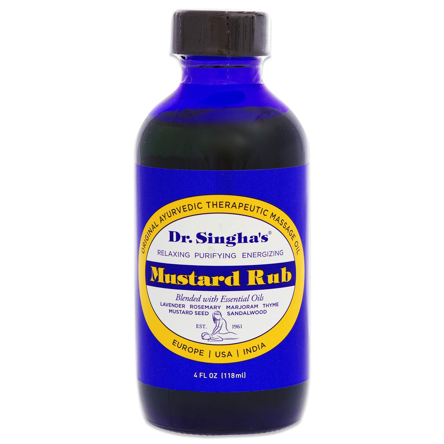 Dr. Singhas Mustard Bath Mustard Rub, 4 Oz