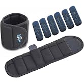 W8FIT Adjustable Wearable Wrist Arm Weights for Walking, Fitness, and Physical Therapy