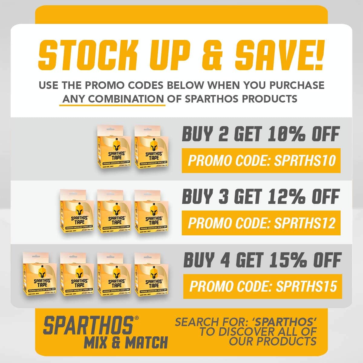 Sparthos Kinesiology Tape - Bulk Large Jumbo - Free Kinesio Taping Guide! - Support for Pro Athletic Kt Sports and Recovery - Rocktape Waterproof Tex Rock Gold Tapes - Uncut 115 ft Roll (Beige): Health & Personal Care