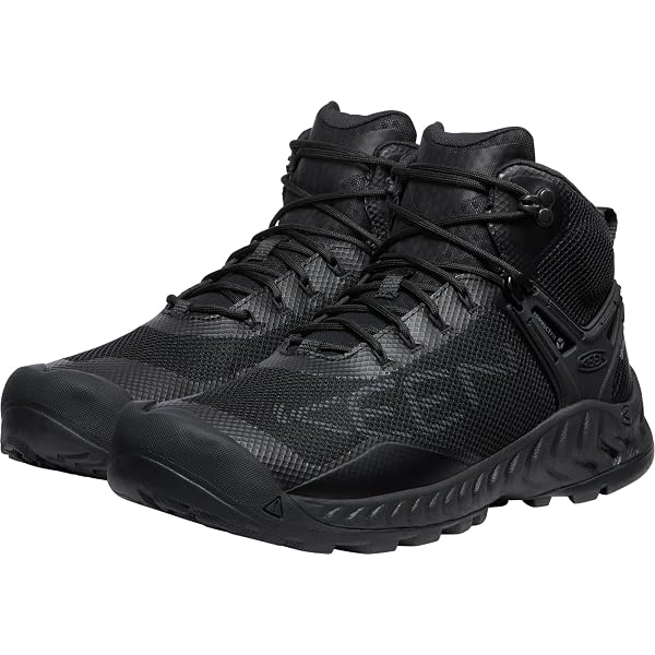 KEEN NXIS EVO WP Chaussure De Randonnée Femme Imperméable – Confort Large, Semelle Tout-Terrain, Protection KEEN.DRY