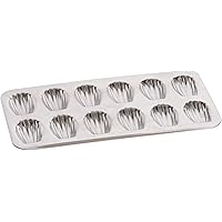 Gobel 12 Count Heavy Tinned Steel Madeleine Sheet Pan, Made in France