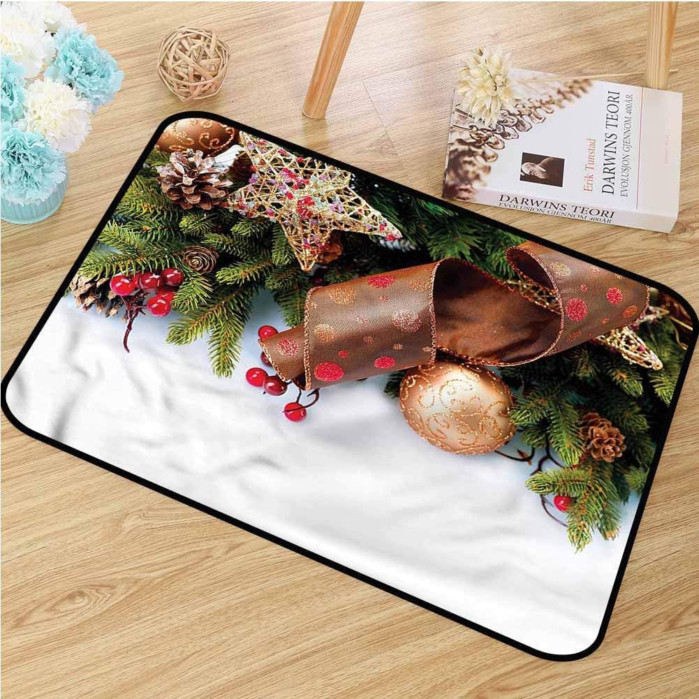 TBRfine Christmas, Doormat, Pine Cones Garland, Door Mats