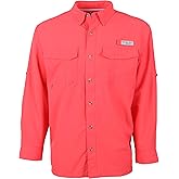 Bimini Bay Outfitters LTD Bimini Flats V Men's Long Sleeve Fishing Shirt Featuring BloodGuard Plus