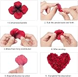 4000 Rose Petals Artificial Silk Red Wedding Confession Party view 5