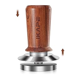 IKAPE 51mm Espresso Coffee Tamper, Spring-loaded