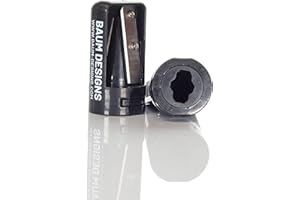 BAUM DESIGNS 2 Pack Carpenter Pencil Sharpener Manual Portable Woodworking