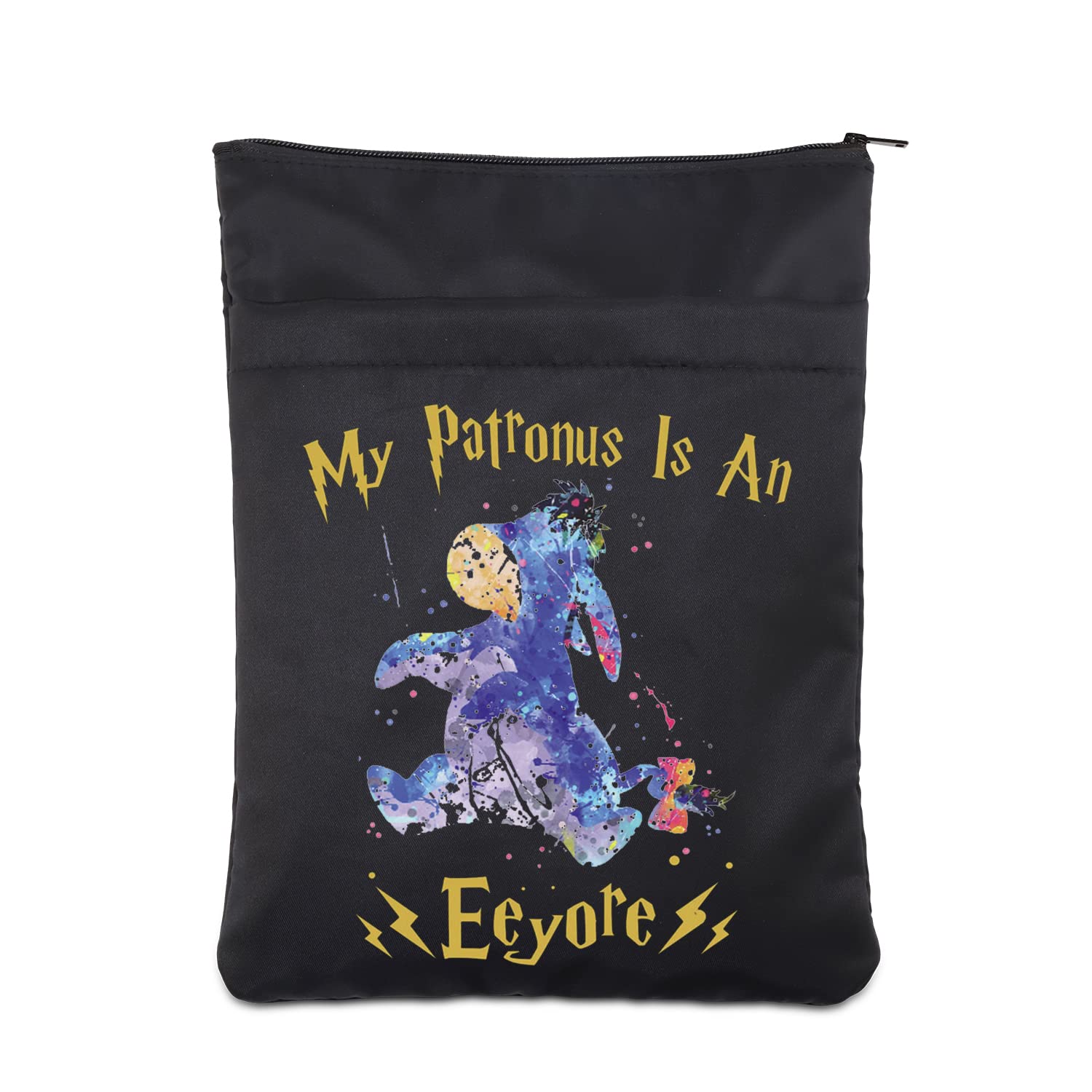 Cartoon Lover Gift My Patronus is an Eeyore Book Sleeve Donkey Lover Gift for Girlfriend Sister (Patronus BSL EU)