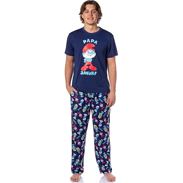 T-Shirt Les Schtroumpfs Jokey Schtroumpf Langue Joyful Blue - Design Humoristique