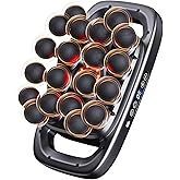 DR.BUNORDLE Massage Gun Pain Relief Deep Tissue, 20-Head Percussion Massager with 3 Modes & 30 Intensity Levels, Quiet Muscle Massage Gun for Back, Shoulders, Legs & Body (Grey)