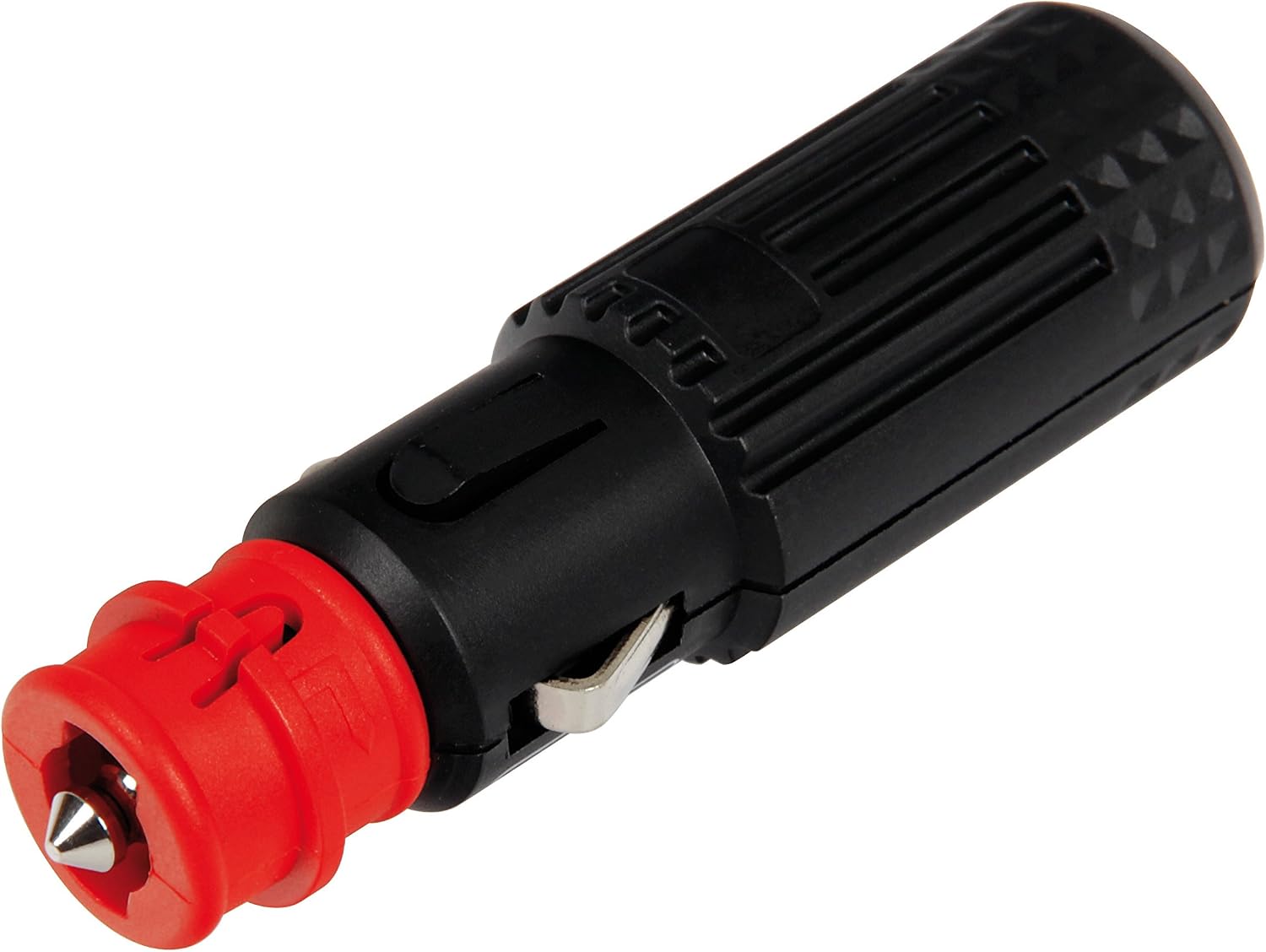 Lampa German/European lighter plug 12/24 V, Black (Black)