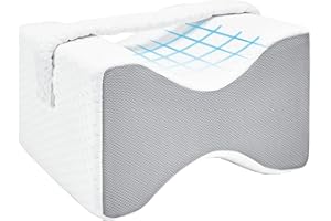 UJPFEO Knee Pillow for Side Sleepers, Leg Pillow Relief for Sciatica, Back, HIPS, Knees, Joints Between Legs Adults | Knee Surgery Gifts