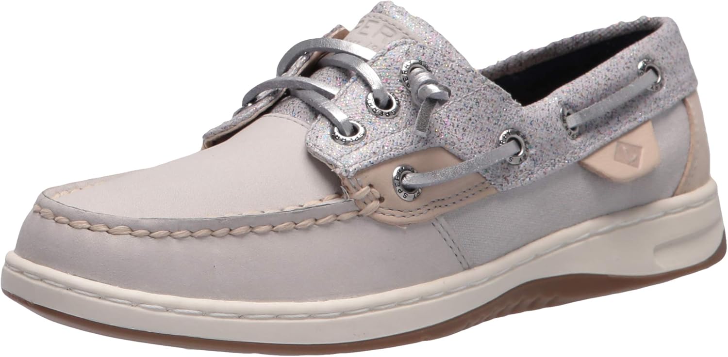 sparkly boat shoes