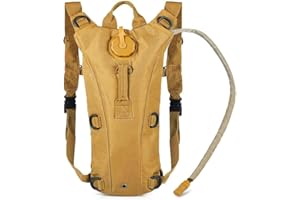 ATBP Tactical Water Hydration Pack Military 3L Water Bladder Carrier Backpack Leakproof for Running Jogging Cycling Hiking