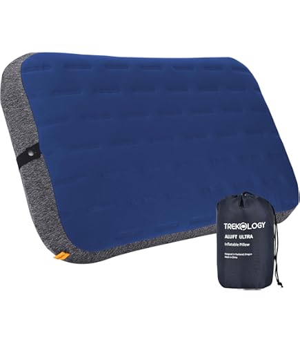 TREKOLOGY Camping Pillow With Removable Cover - View #7