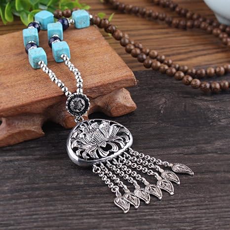 Amazon Co Jp レトロネパールチャン仏教マラウッドスケルトンペンダントネックレス国立ボヘミアオピモシャー仏陀ラッキージュエリー女性男 ホーム キッチン