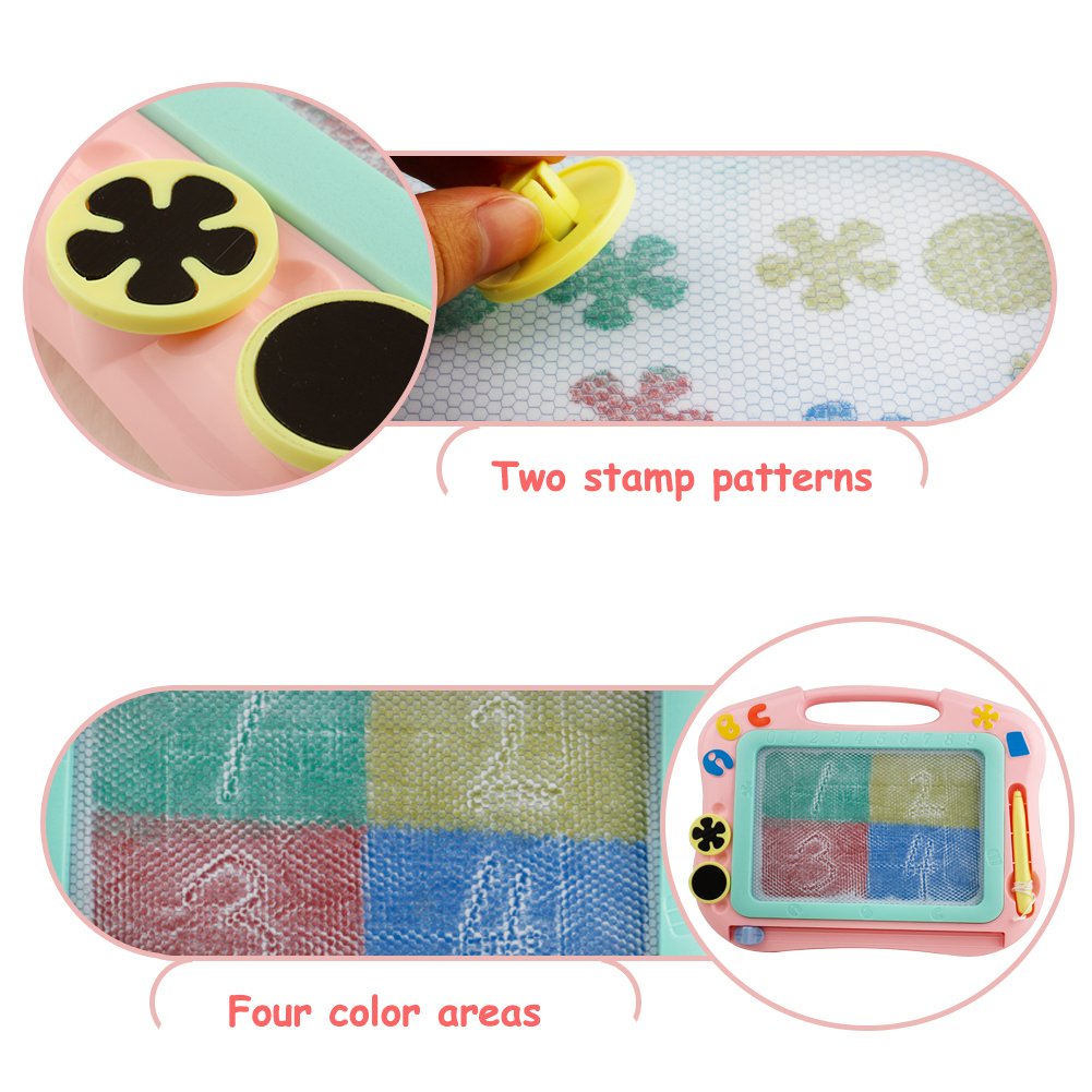 Fajiabao Magnetic Drawing Board-Small Kids Drawing Doodle Board for Toddler Kids Birthday Gift for Writing Painting and Learning