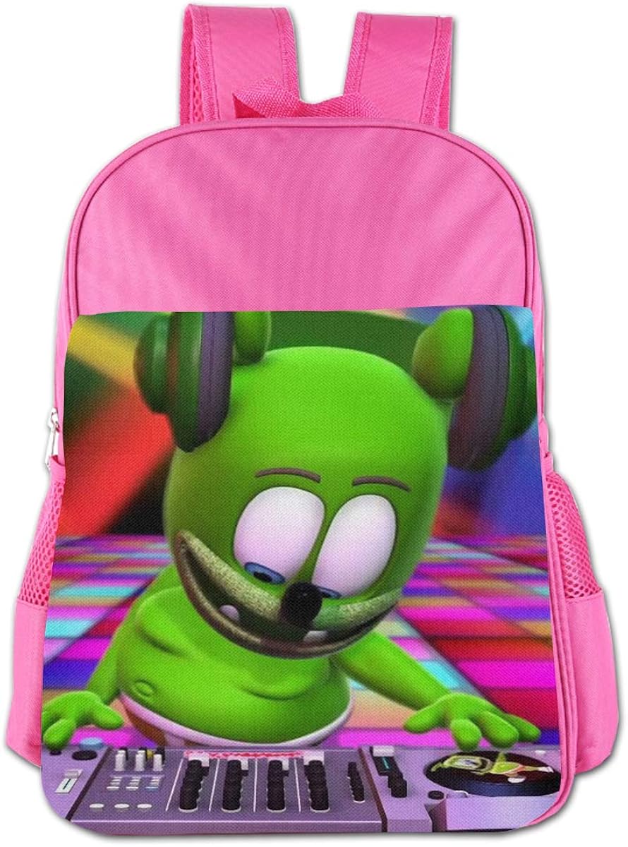 pink gummy money backpack