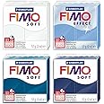 FIMO Soft & Effect Polymer Oven Modelling Clay - 57g - Set of 4 - The Snow & Ice Collection