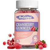 Cranberry Gummies 1000mg, Cranberry Supplements for Women 60 Count | Cranberry Gummies 1000mg, Cranberry Supplements for Women, with D-Mannose 250mg, Urinary Tract Health 60 Count