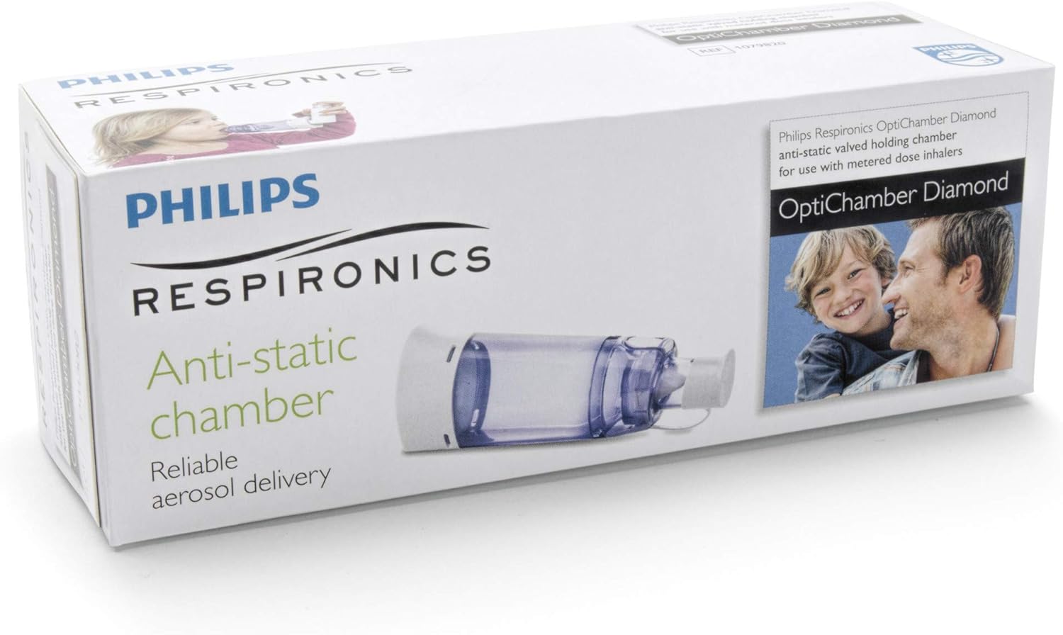 Philips Respironics OptiChamber Diamond Spacer for Inhalers BigaMart