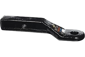 Buyers 1803051 Black Draw Bar, 2" Drop 20K Capacity