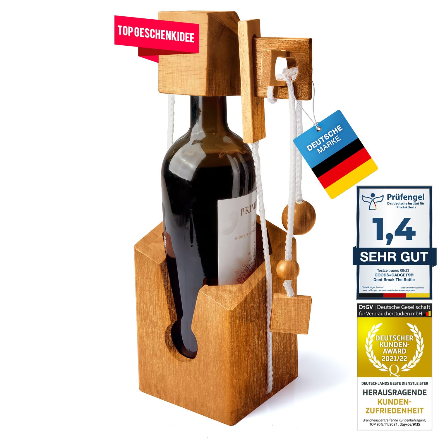 Dont Break The Bottle Bottle Safe Patience Game Magical 3D Puzzle made of wood The puzzle game for adults Bottle Puzzle Thinking Game