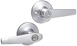 Kwikset Delta Entry Door Handle with Lock and