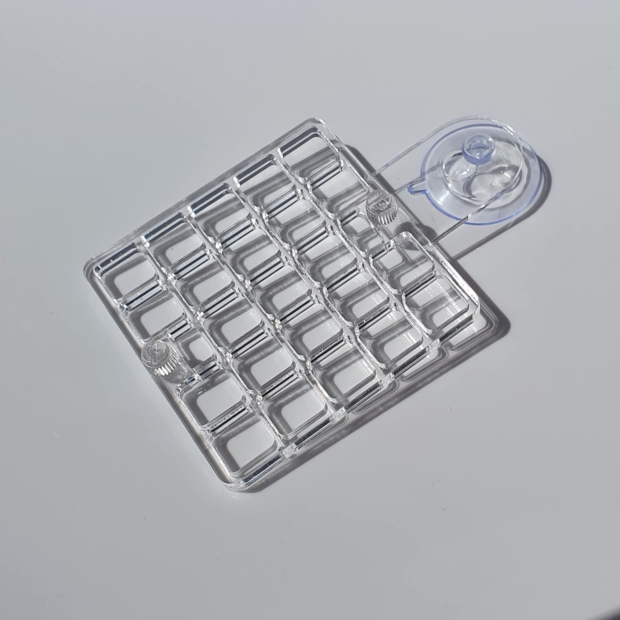 Reef-Geeks Nori feeder, Veggi feeder, Aquarium feeder(Clear)