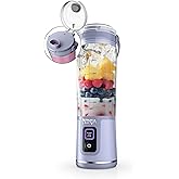 Ninja Blast Portable Blender, Cordless, 18oz. Vessel, Personal Blender For-Shakes and Smoothies, BPA Free, Leakproof-Lid and Sip Spout, USB-C Rechargeable, Dishwasher Safe Parts, Lavender, BC151ML