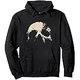 Skull Grunge Graphic for Women Men Pullover Hoodie