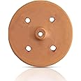 Hakan Handmade Clay Dolma Lid Cover, Unglazed Terracotta Grape Leaf Roll Lid, Natural Earthenware Weighted Cooking Grill Press | Small 18 cm - 7.19 in