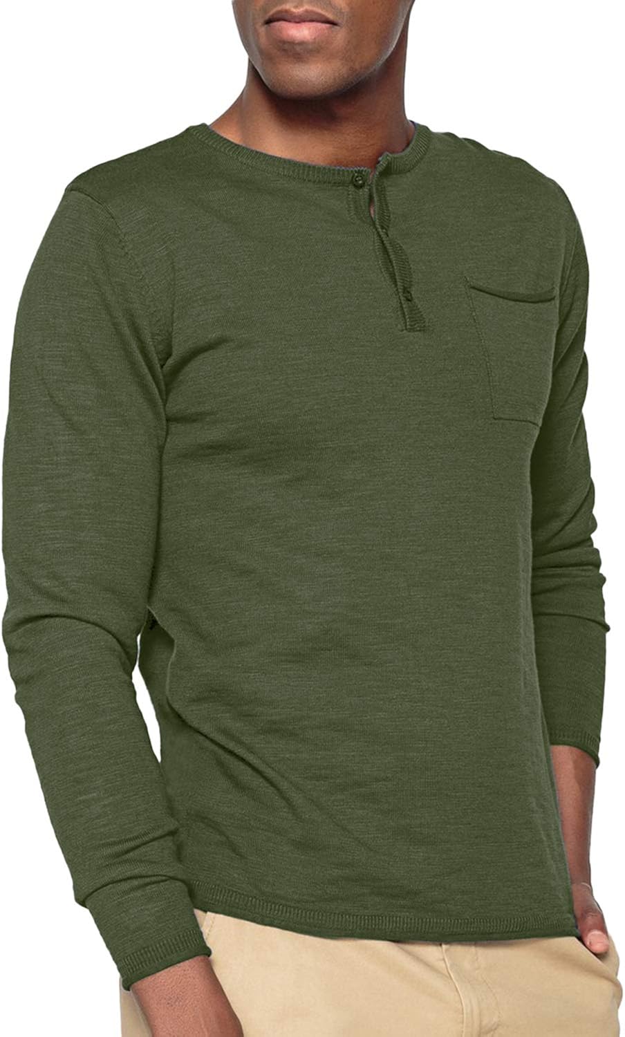 athletic henley shirt