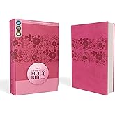NIrV, Holy Bible, Large Print, Leathersoft, Pink