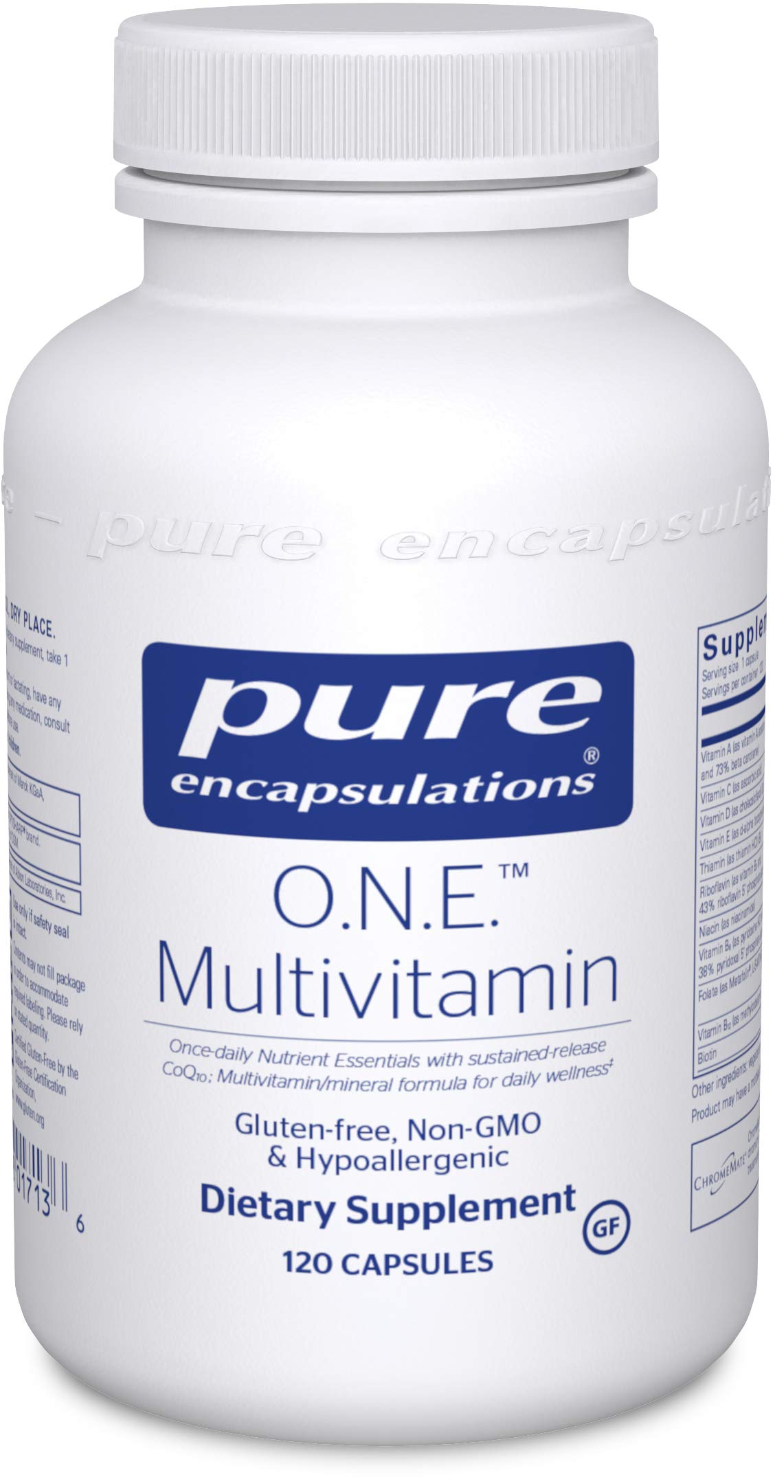 Pure Encapsulations O.N.E. Multivitamin Once Daily Multivitamin with