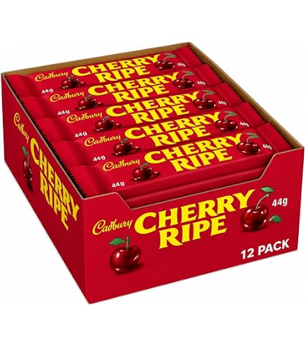 Amazon.com : Cadbury Cherry Ripe 80gram Twin Pack : Grocery
