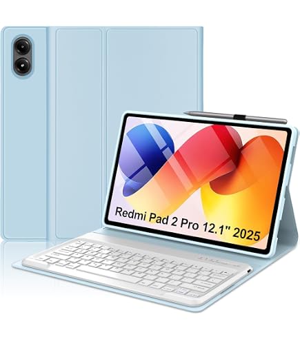 Amazon.com: QYiiD Touchpad Xiaomi Mi Pad 5/5 Pro Keyboard Case, 7