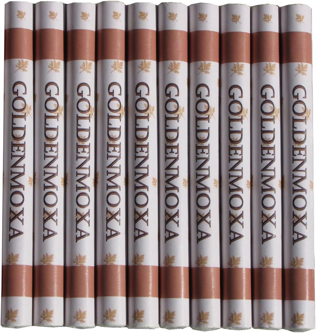 Golden Moxa Standard Moxa Rolls (2 Packs for 10 Rolls)