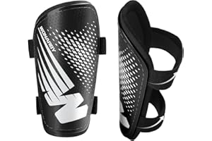 WONARBY Shin Guards Soccer Youth Kids - Shin Guard for Boys Girls Teenagers Toddler 2-18 Years Old - Football Shin Pads Protection Equipment with Adjustable Straps
