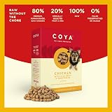 COYA Freeze-Dried Chicken Dog Food 750g Hypoallergenic Grain Free 80% Meat view 3