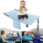 COZYBONDER Toddler Airplane Bed, Kids Airplane Seat Extender Travel Bed, Kids Airplane Travel Essentials, Airplane Must Have for Toddlers, Portable Plane Foot Rest for Flights