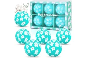 Sneaker Deodorizer Balls, Fresh Cotton Shoe Deodorizer Balls, Shoe Deodorizer 6 Pack, Shoe Odor Eliminator for Gym Bags Drawe