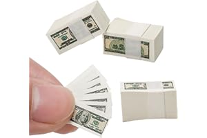 BBIAMSLEEP 300Pcs Miniature Scene Model Fake Prop Double Sided Printed