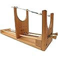 The Beadsmith Rick's Beading Loom, 13.5 x 3.75 x 4.5 inches, Wooden, Two-Warp Loom, Illustrated Instructions Included, No Assembly Required, Use to Create Necklace and Bracelet Designs