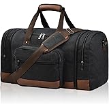 Litvyak Duffle Bag for Travel,Carry on Bag Travel Bags for Men Canvas Duffel Bag Overnight Weekend Gym Bag Carry On Luggage B