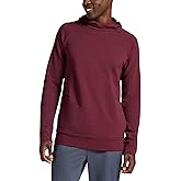 Gaiam Men's Namaste Cowl Neck Hoodie, Standard Fit, Stretch Midweight Terry Material