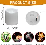 CNMTCCO LED Candle Lights 24Pcs Flameless Tea Lights Warm White Flickering view 6