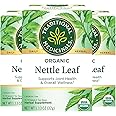 Traditional Medicinals Organic Nettle Leaf Herbal Tea, Supports Joint Health & Overall Wellness, (Pack of 3) - 48 Tea Bags Total