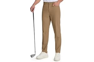 Willit Mens Golf Pants 5 Pockets Stretch Work Dress Pants 28"/30"/32" Lightweight Casual Slacks