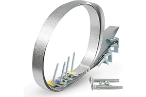 SUPPLY GIANT Everflow GWHSE55 Seismic Water Heater Restraining Strap, Galvanized Steel, 55 gallon Chrome 90''